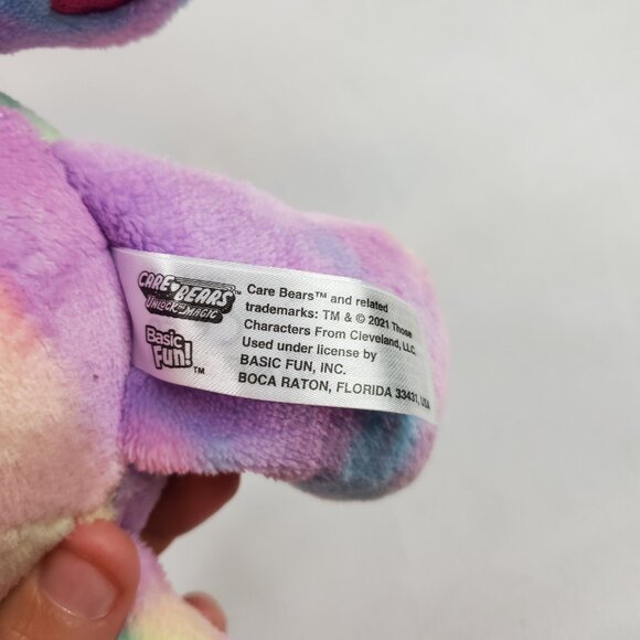 Care Bears Snuggle Friends Plush Cheer Bear Rainbow Unicorn 12.5in Bear - Picture 12 of 13